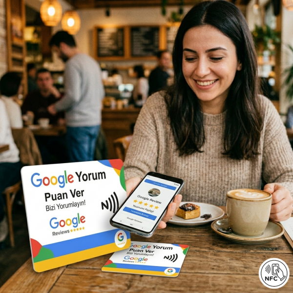 Google Yorum Kartı Nfc Kart