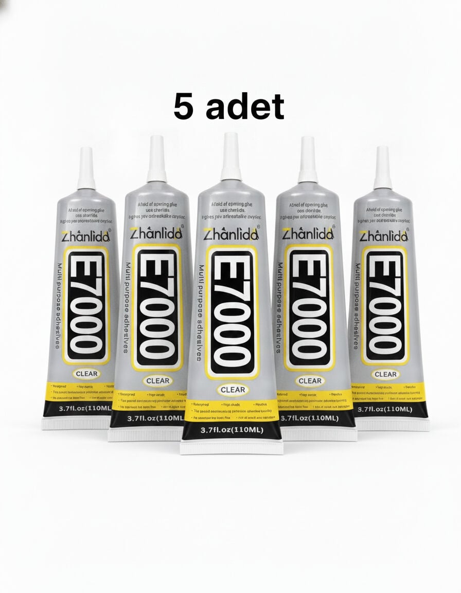 E-7000 Çok Amaçlı Şeffaf Hobi ve Takı Yapıştırıcısı