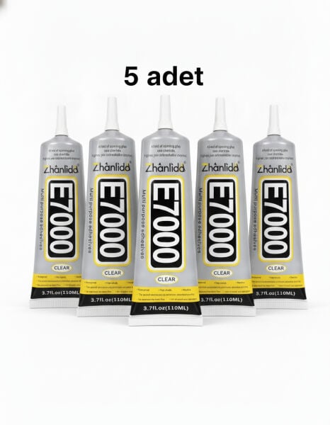 E-7000 Çok Amaçlı Şeffaf Hobi ve Takı Yapıştırıcısı