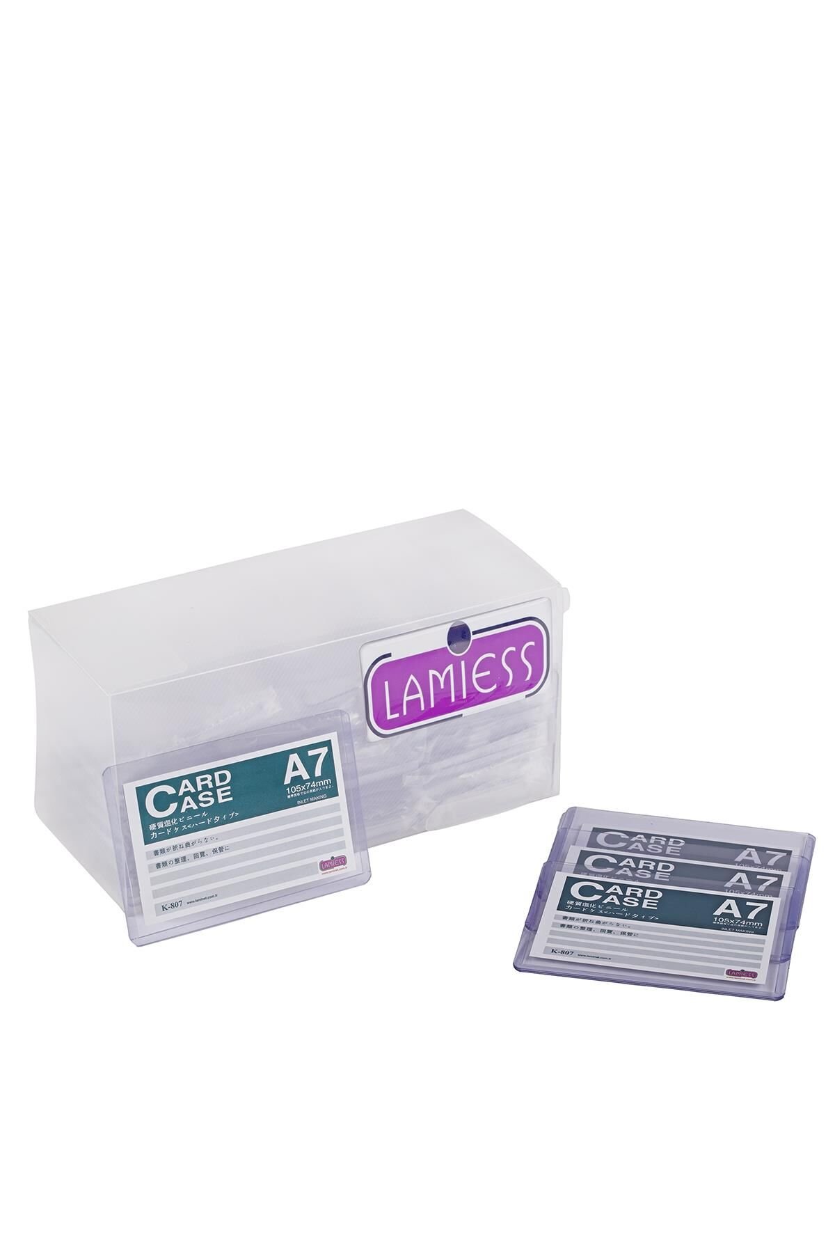 Lamiess  A-7 V Dikey  Pp Plastik Kart Koruyucu 100'Lü