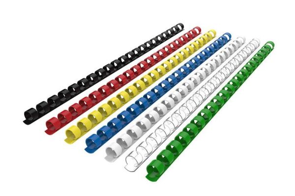 Lamiess 12 Mm Plastik Spiral Beyaz 100'Lü
