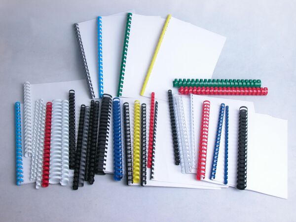 Lamiess 12 Mm Plastik Spiral Beyaz 100'Lü