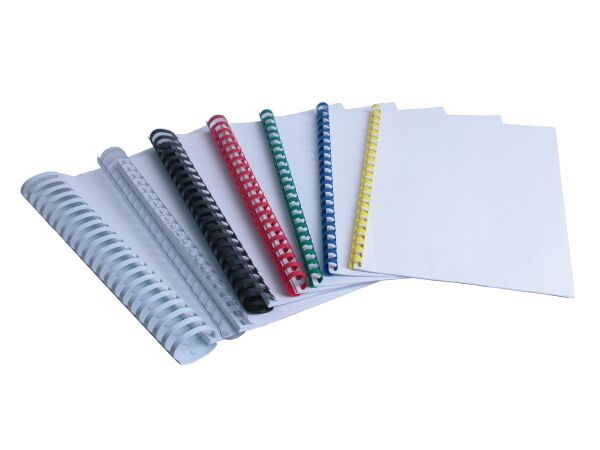Lamiess 12 Mm Plastik Spiral Beyaz 100'Lü