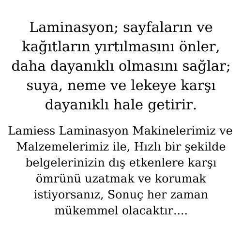 Lamiess  A-4 80 Mıc.Arkası Yapışkanlı 100'Lü