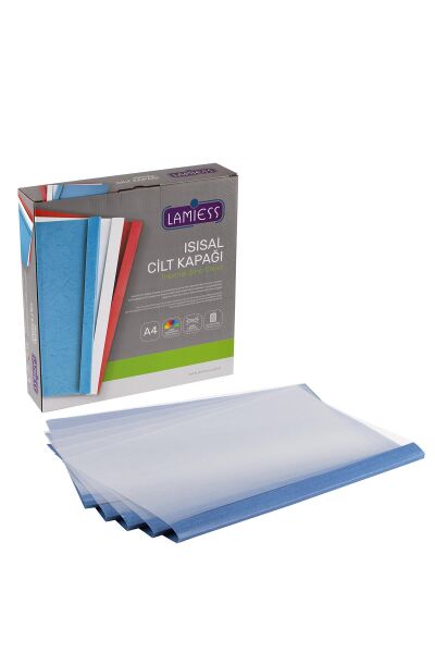 Lamiess 27 Mm Isısal Cilt Kapağı Mavi 50 'Li