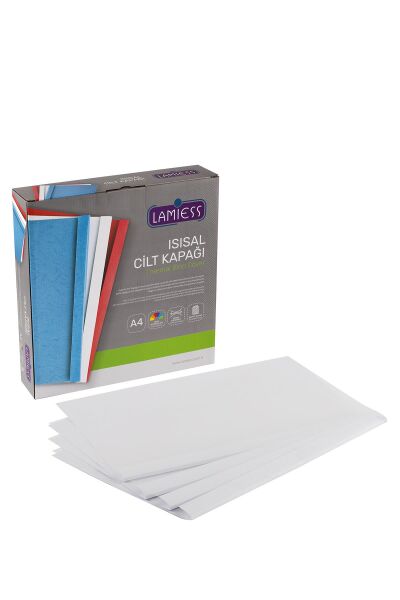Lamiess 18 Mm Isısal Cilt Kapağı Beyaz 50 'Li
