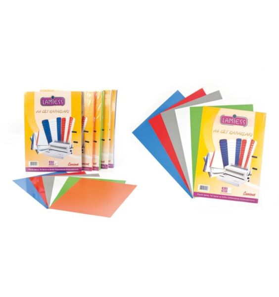 Lamiess  A-4 500 Mıc.Pp Cilt Kapağı Mor 50 'Li