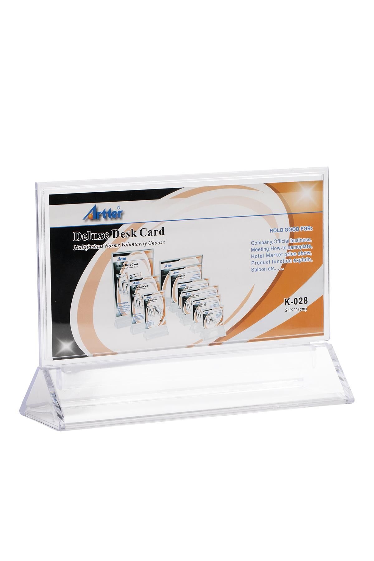 Lamiess K-029 Masaüstü Reklam Panosu Yatay 3 'Lü