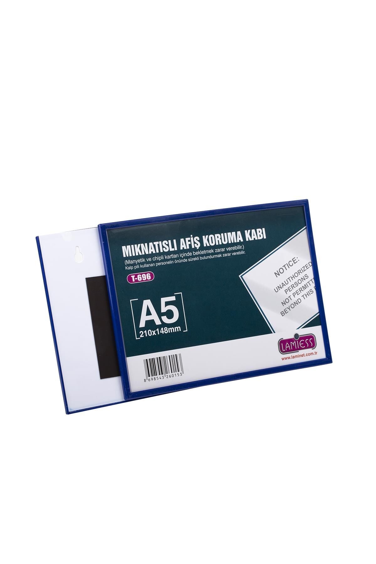 Lamiess T-696 210X148 Mm Mıknatıslı Afiş Koruma Kabı 10 'Lu